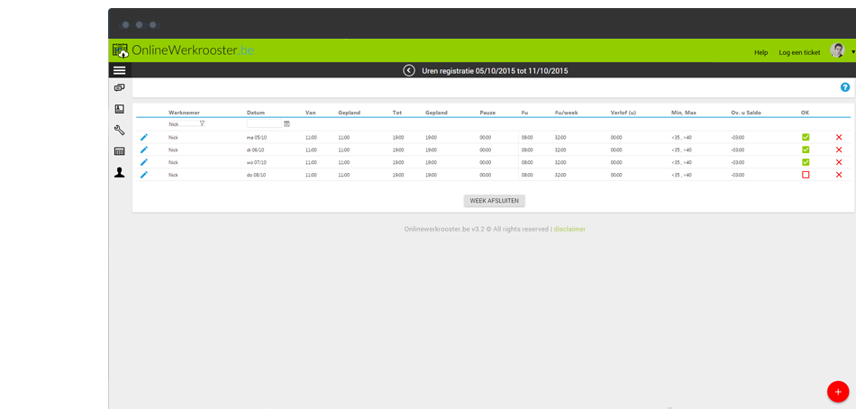Export sociaal secretariaat