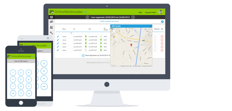 Tikklok gekoppeld met personeelsplanning